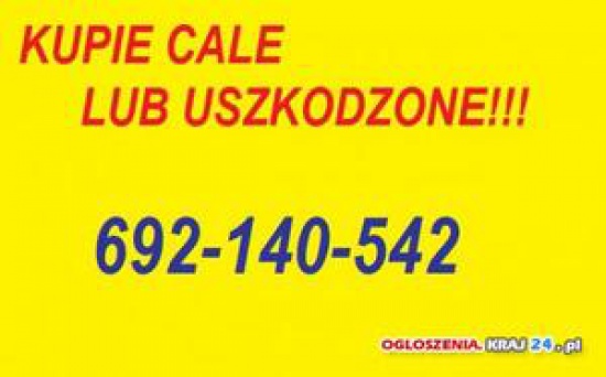 Skup Aut Powypadkowych!!!  692140542!!!